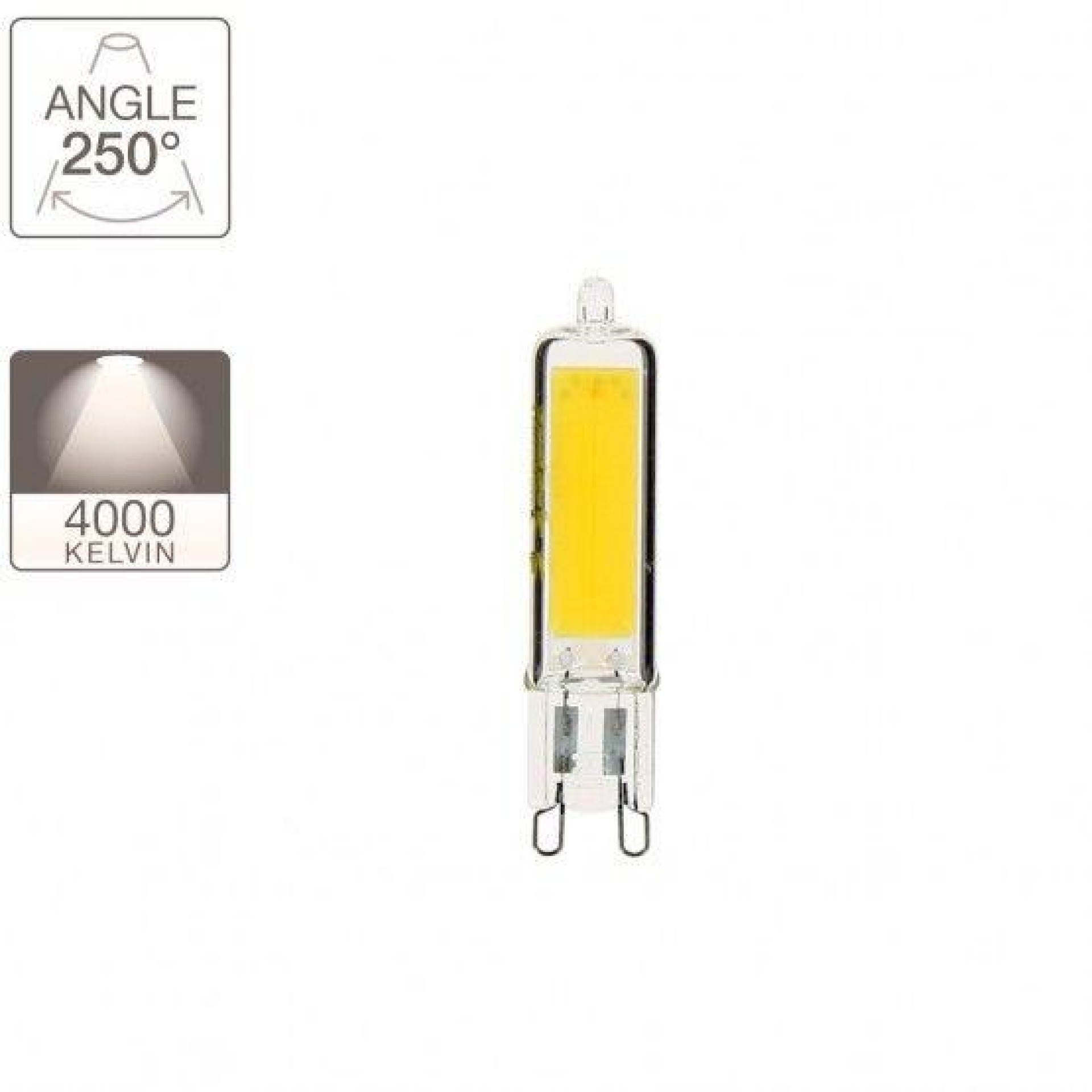 Lâmpada Led G9 refª EG-ALG9400CW XANLITE