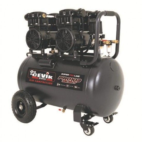 Compressor Silent 100Lt 3Hp S/A Cevik Pro Ca-Pro103Silent
