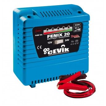 Carregador De Bateria 12-24V Cevik Ce-Fenix20