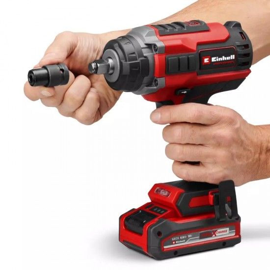 Chave de impacto a bateria IMPAXXO18/450 Brushless-Solo refª 4510070 EINHELL Chave de impacto a bateria IMPAXXO18/450 Brushless-Solo refª 4510070 EINHELL