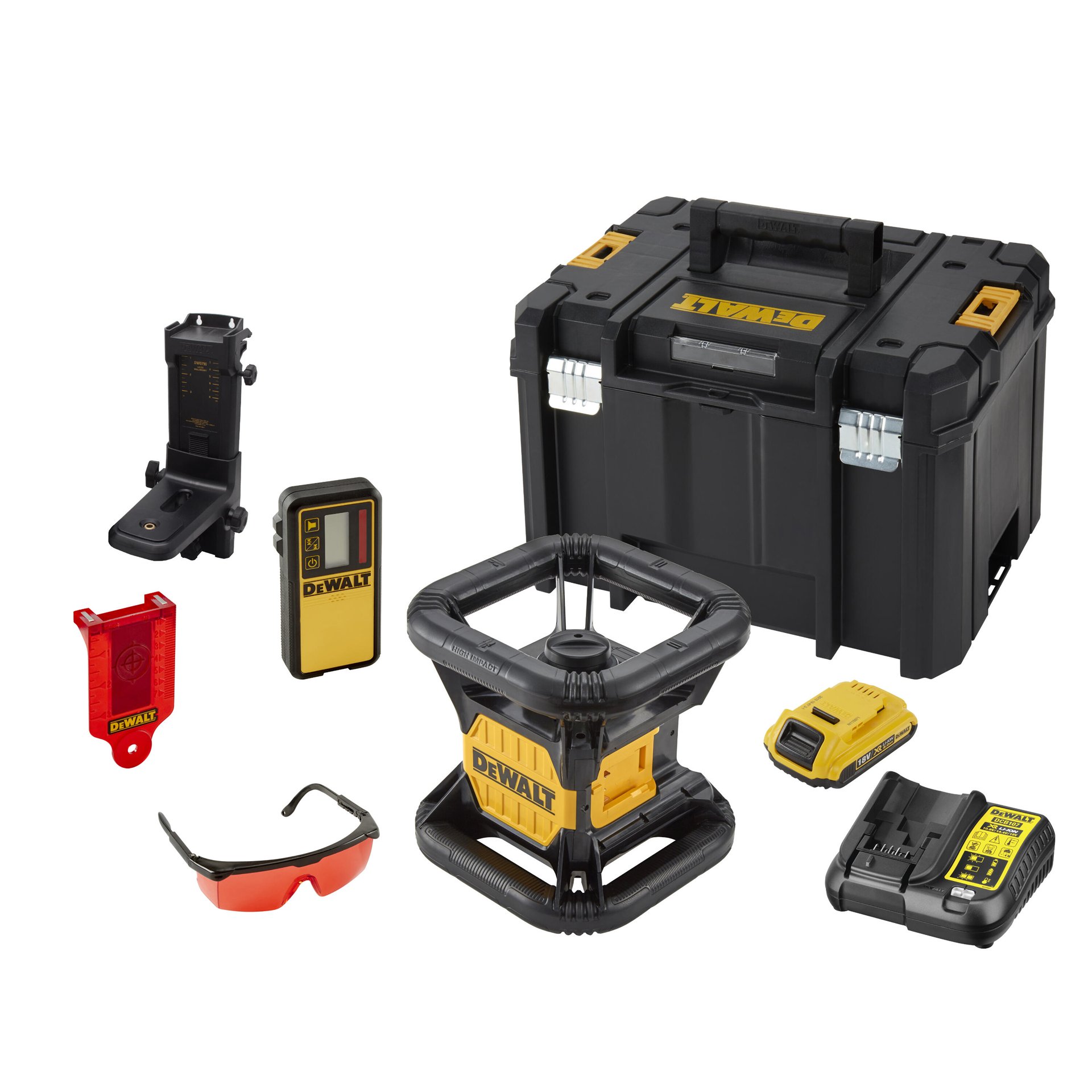 Laser rotativo autonivelante - Vermelho refª DCE074D1R-QW DEWALT