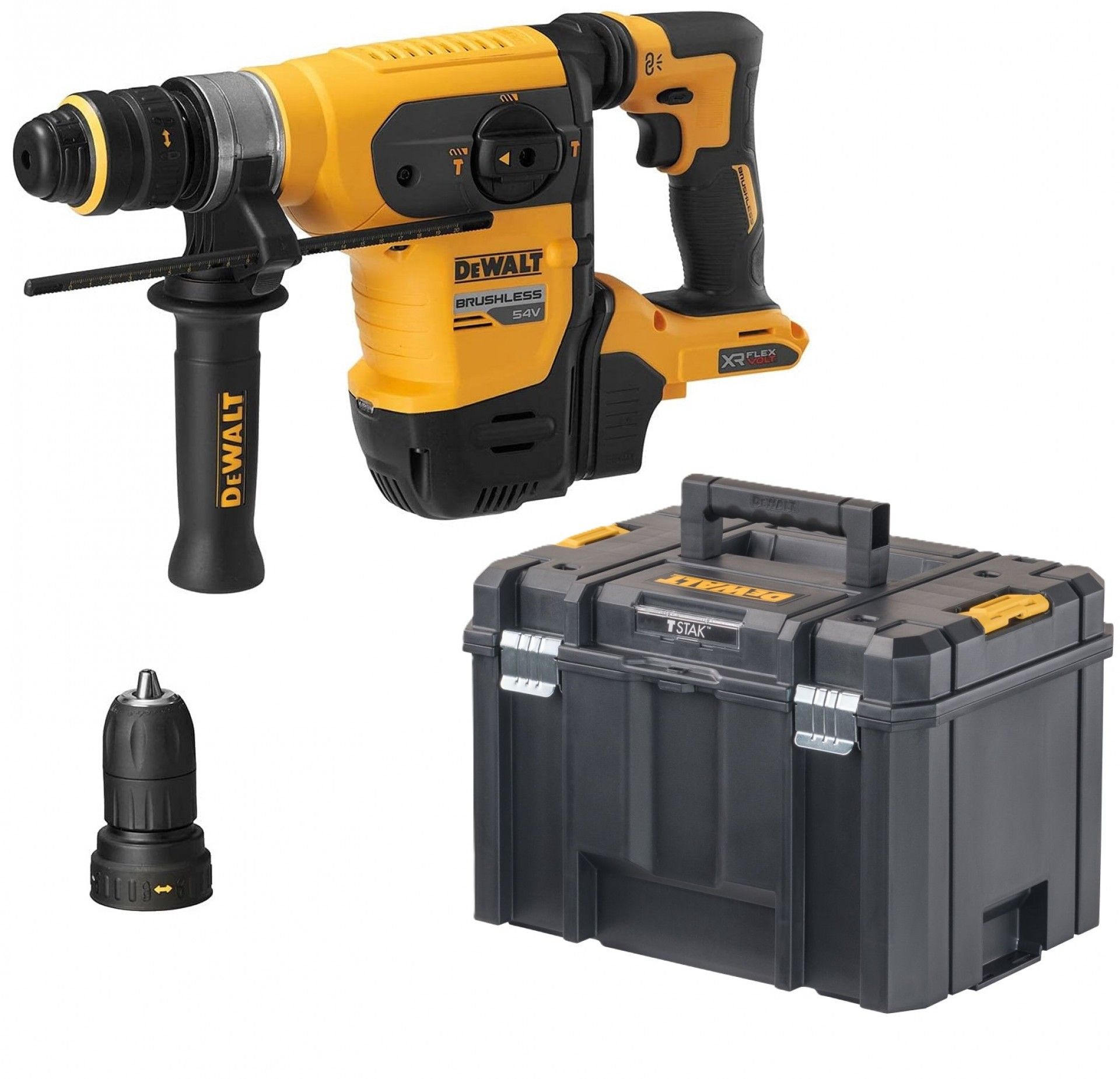 Martelo Brushless XR FLEXVOLT 54V SDS-Plus 32mm refª DCH417NT-XJ DEWALT