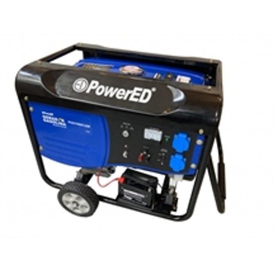 Gerador Gasolina C/Rodas A/E Pgg7500Clew 230V ref� 675038 Powered