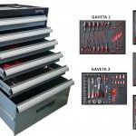 Carro Ferramenta 207Pcs Foam C/ 6 Gav.Hrc207Evo refª 550015 Heavyware Carro Ferramenta 207Pcs Foam C/ 6 Gav.Hrc207Evo refª 550015 Heavyware