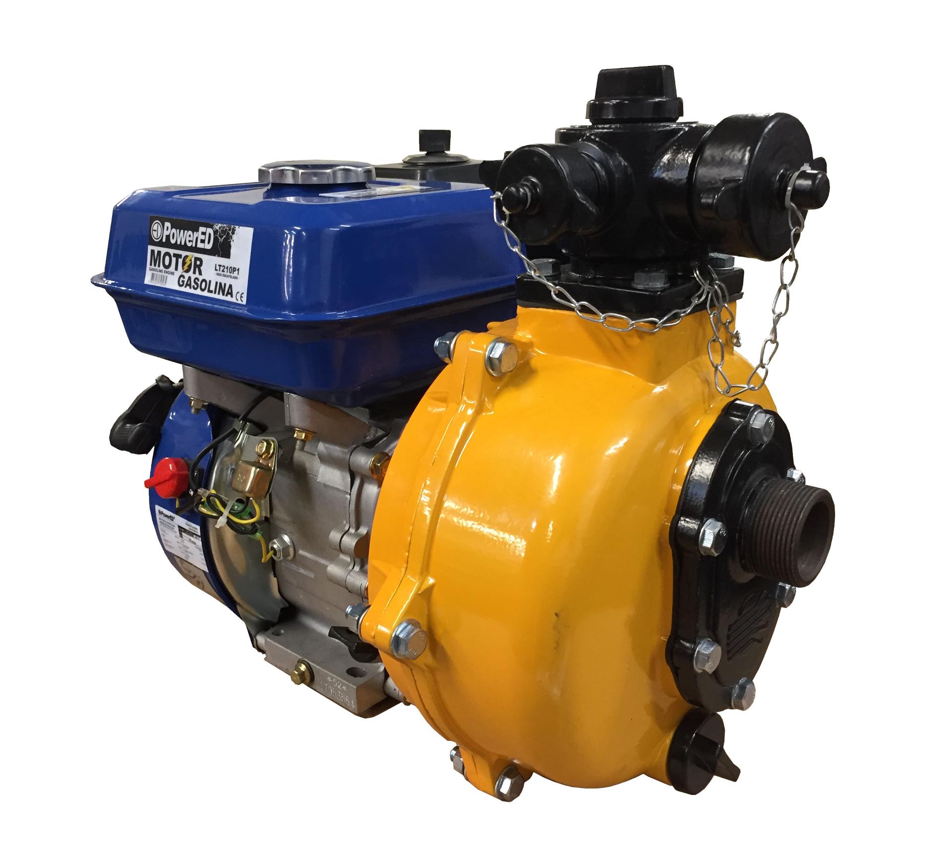 Motobomba Agua Al/Pres. Gasolina In 1X2\" Out 2X1.5\"+ 1X2\" refª 675072 Powered