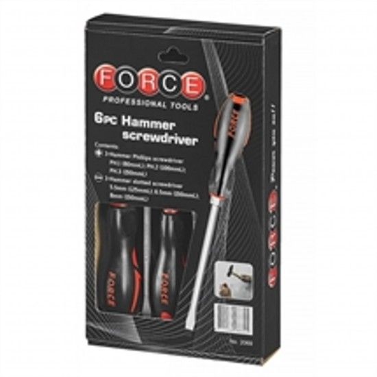 Jogo Ch Fenda + Ph C/Batente * 6Pcs 2069 refª 311843 Force Jogo Ch Fenda + Ph C/Batente * 6Pcs 2069 refª 311843 Force