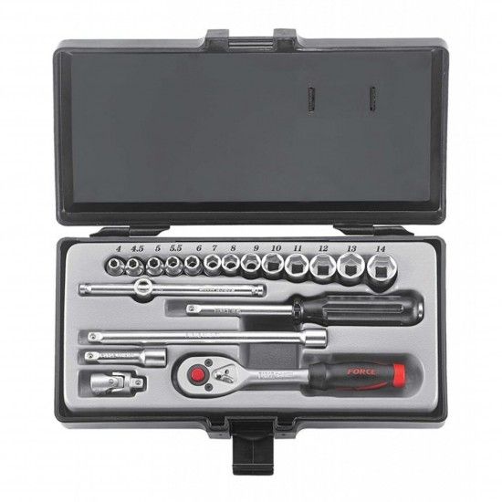 Jogo Ch 1/4 Hex 4 A 14 19Pcs * 2203-72 refª 311875 Force Jogo Ch 1/4 Hex 4 A 14 19Pcs * 2203-72 refª 311875 Force