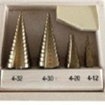 Conjunto 4 Brocas Escalonadas 4 A 32mm ref 412002 Heavyware