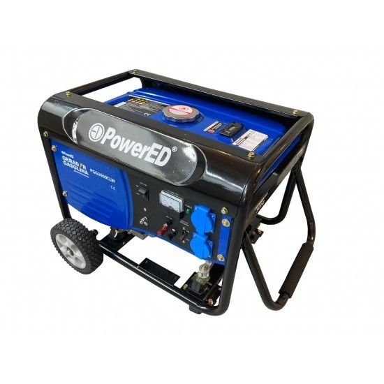 Gerador Gasolina C/Rodas A/M Pgg3000Clw 230V ref� 675026 Powered