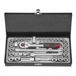 Jogo Ch 3/8 *Bi 6 > 21 + 1/4 > 7/8* 35Pc 3351 refª 342145 Force Jogo Ch 3/8 *Bi 6 > 21 + 1/4 > 7/8* 35Pc 3351 refª 342145 Force