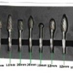 Conj. Fresas Rotativas 10Pcs ref 412064 Heavyware