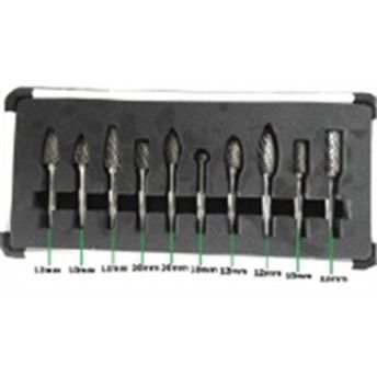 Conj. Fresas Rotativas 10Pcs ref 412064 Heavyware