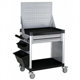 Carro Bancada C/Painel 2 Gav Cinza * 50212 ref� 342903 Force