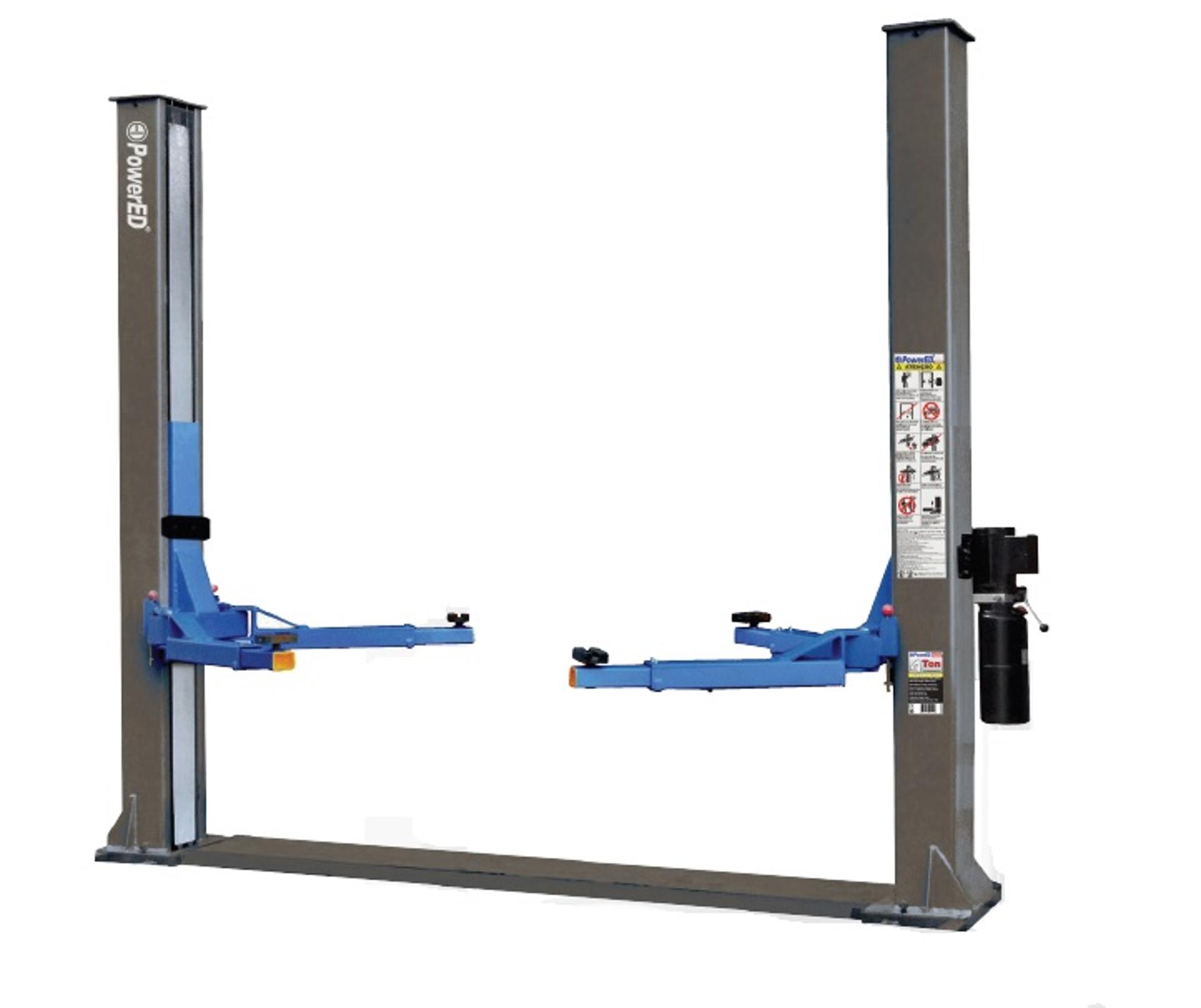 Elevador 2 Colunas 4Ton 400V Trancas Manuais Pa2L4At refª 240512 Powered