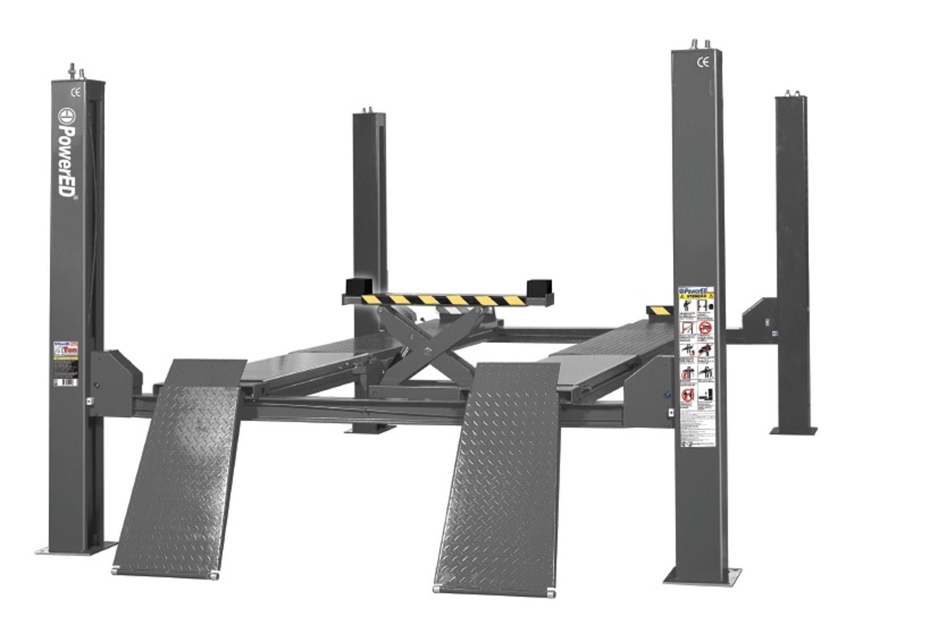 Elevador 4 Colunas 4Ton Alinhamento Eletr-Hid Pa4L4 refª 240502 Powered