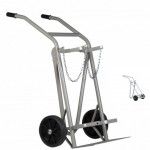 Carro Transporte C/Suporte Para 2 Garrafas Gas ref 272118 Heavyware