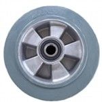 Roda Traseira Borracha Cinzenta 200X50mm  ref 240537 Powered