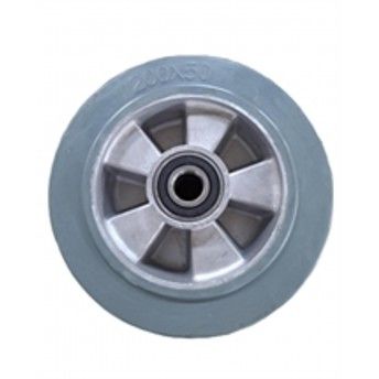 Roda Traseira Borracha Cinzenta 200X50mm  ref 240537 Powered