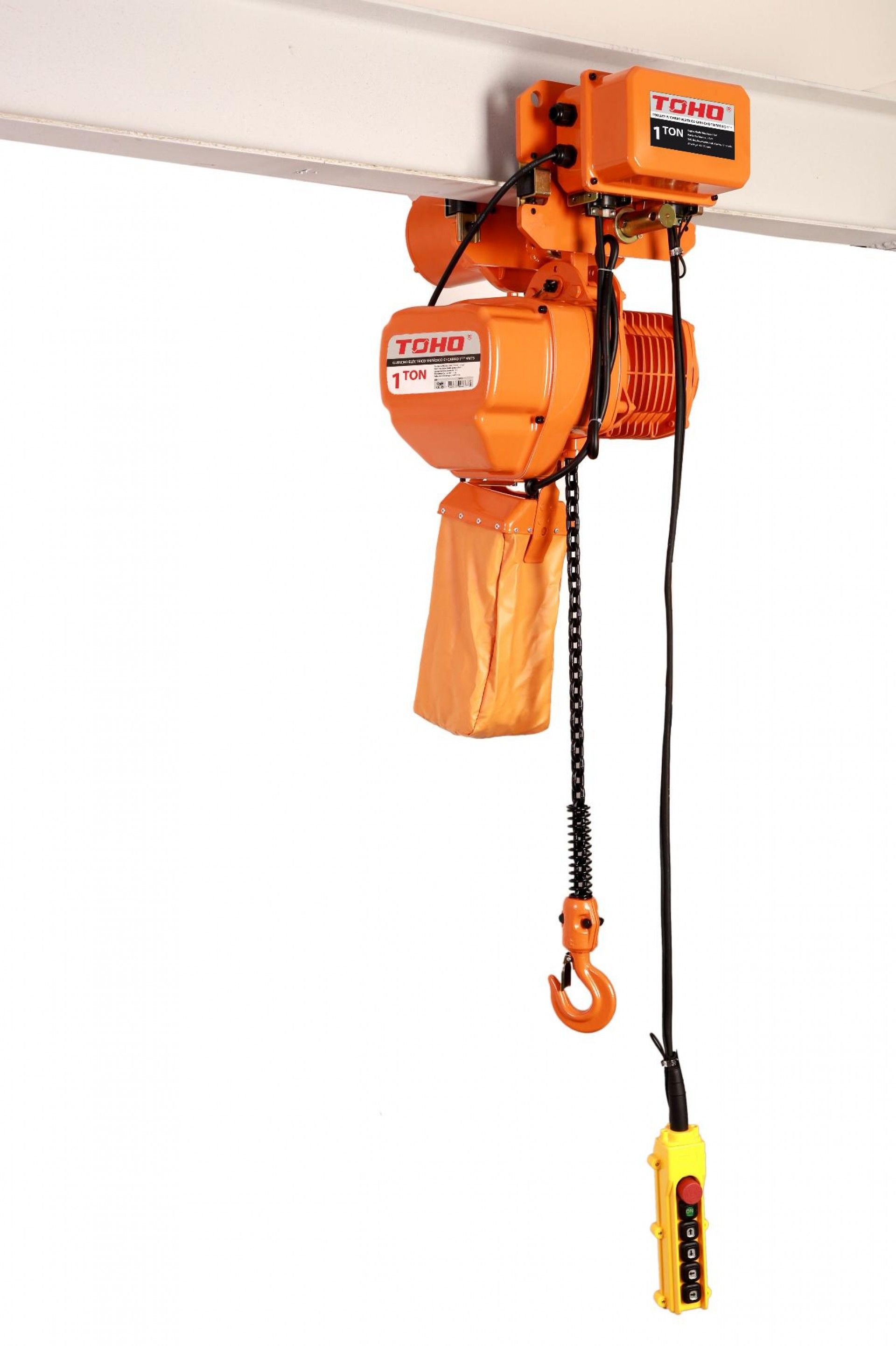 Guincho Elect. Trifasico C/Carro 5000Kg 4Mts refª 300610 Toho