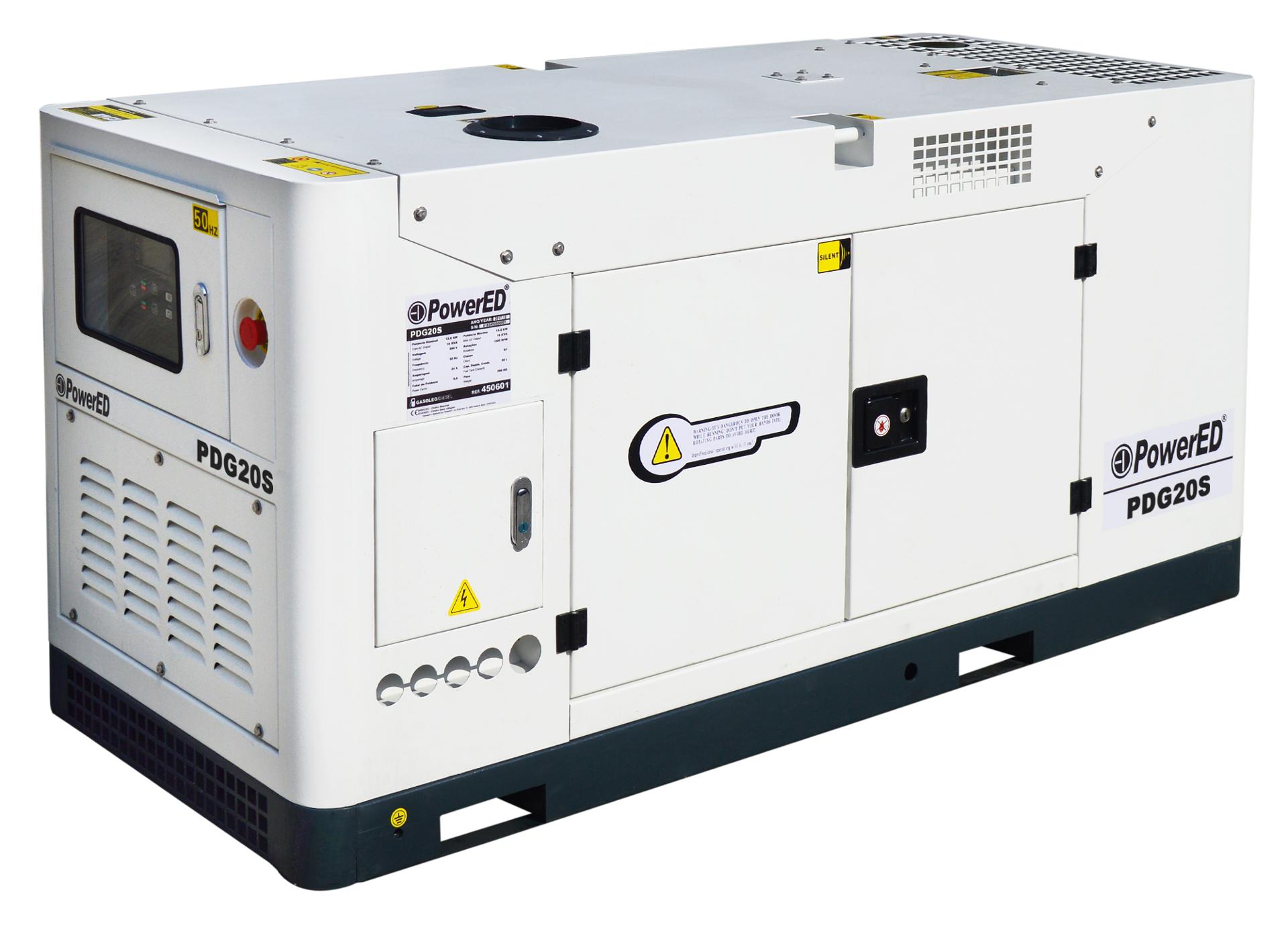 Gerador 20Kva Diesel Inson 1500Rpm Pdg20S refª 450601 Powered