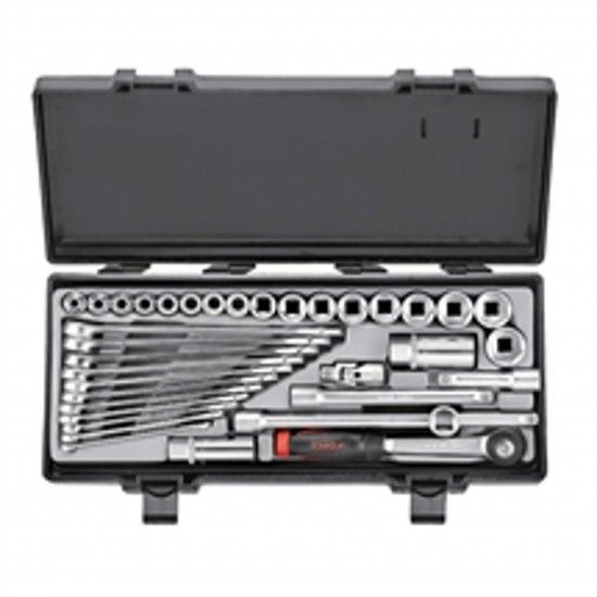 Jogo Ch 3/8 Misto *Hex 6 > 22mm  + B/L* 36Pc 3361 ref� 343359 Force