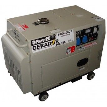 Gerador Diesel A/E Silen Pdg6000S-3 400V ref� 310053 Powered