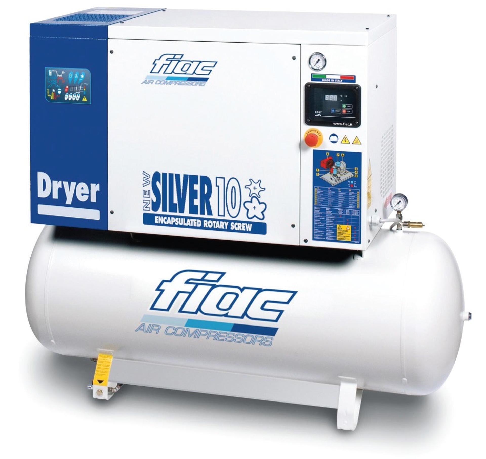 Compressor De Parafuso Newsilver D10/300 refª 356237 Fiac