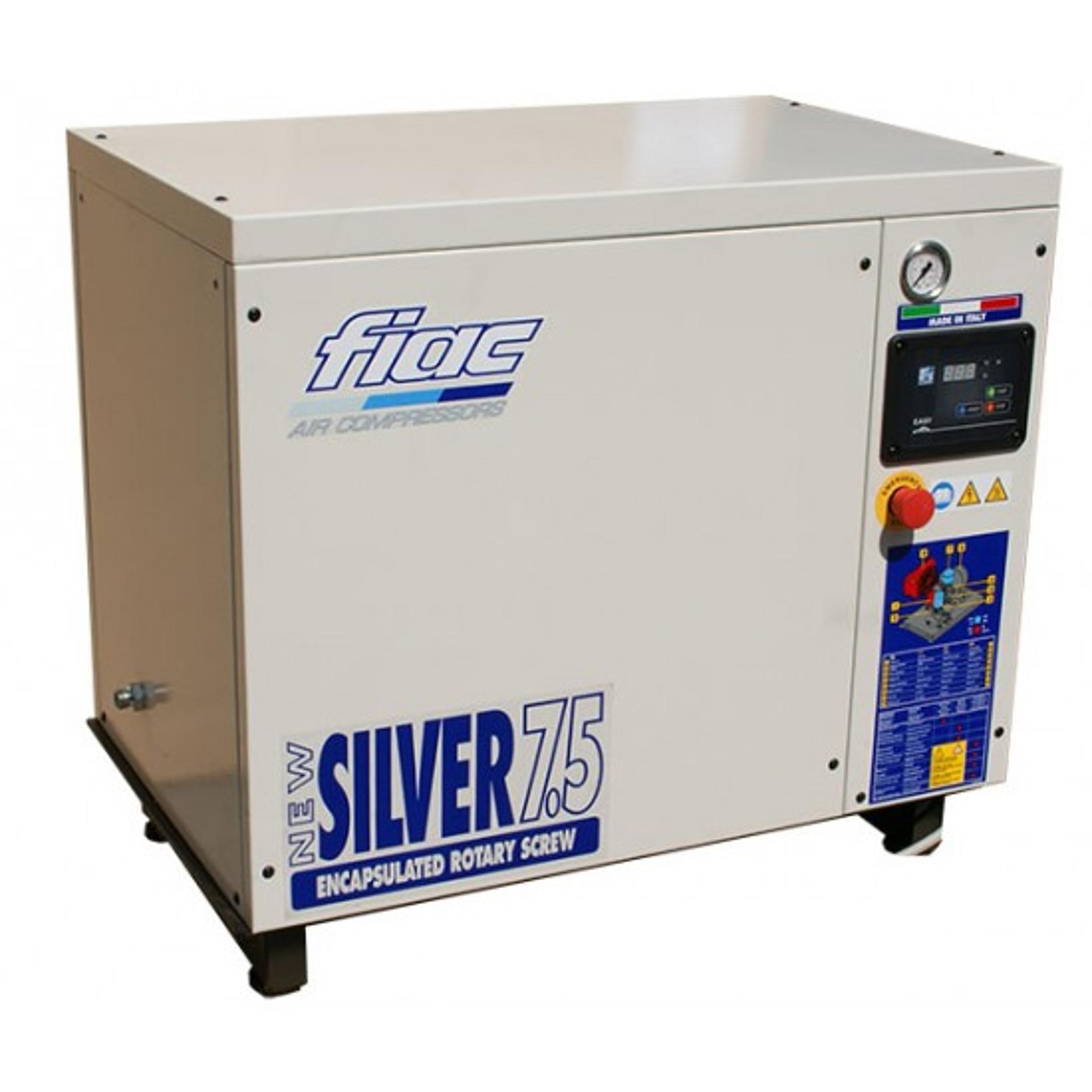 Compressor De Parafuso Newsilver 7,5Hp 10Bar refª 356221 Fiac