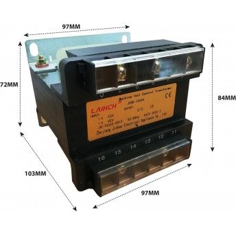 Transformador 24V 230V/400V 100Va 103X97X84mm refª 240484 Powered Transformador 24V 230V/400V 100Va 103X97X84mm refª 240484 Powered
