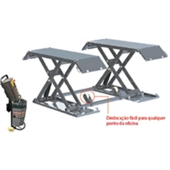 Elevador Tesoura Movel 230V 3Ton Psl3M ref� 240458 Powered