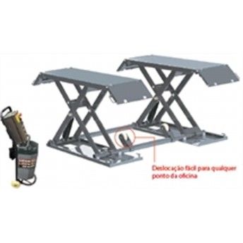 Elevador Tesoura Movel 230V 3Ton Psl3M ref� 240458 Powered