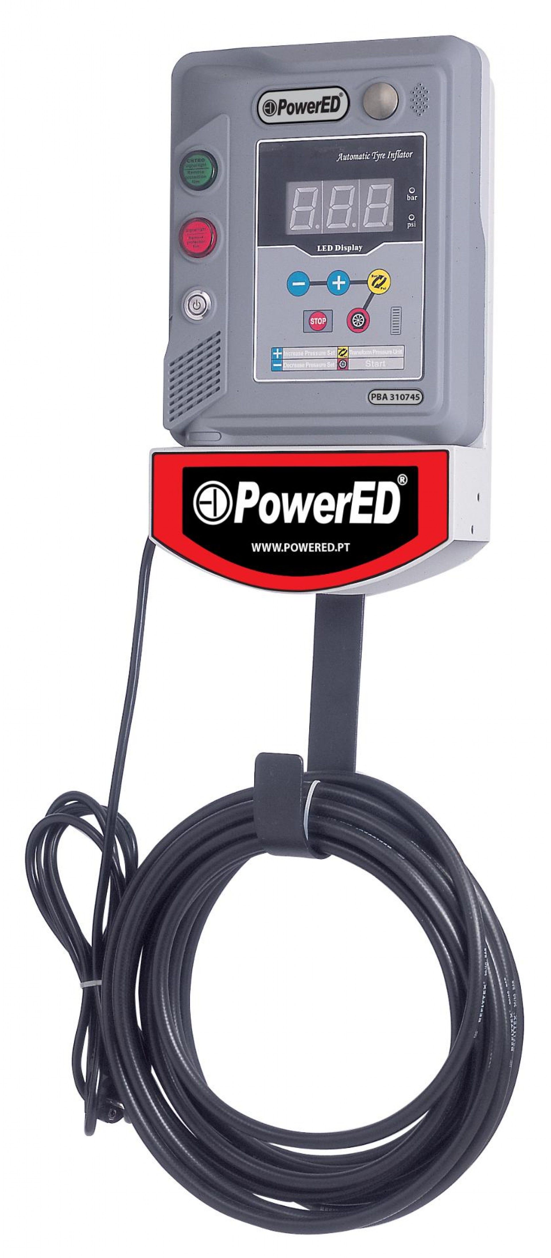 Balança Ar Digital De Parede P/Ligeiros Pesados 230V Pba refª 310745 Powered