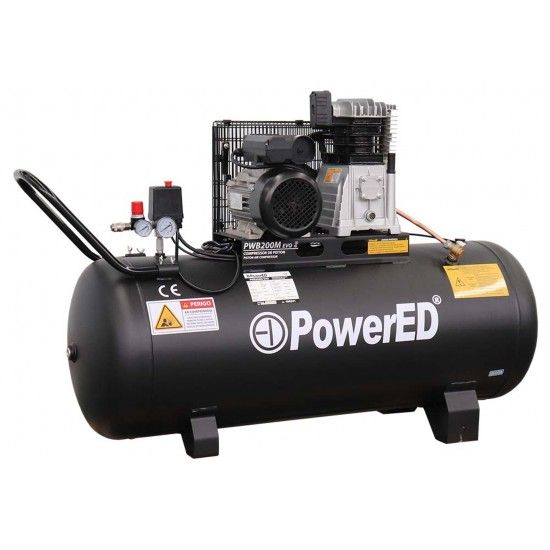 Compressor 200L Pwb200M Evo 3Hp 230V ref� 400241 Powered