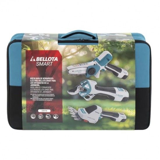Kit Serra+ mini corta-sebes + tesoura poda a bateria Smart EGKIT1S BELLOTA