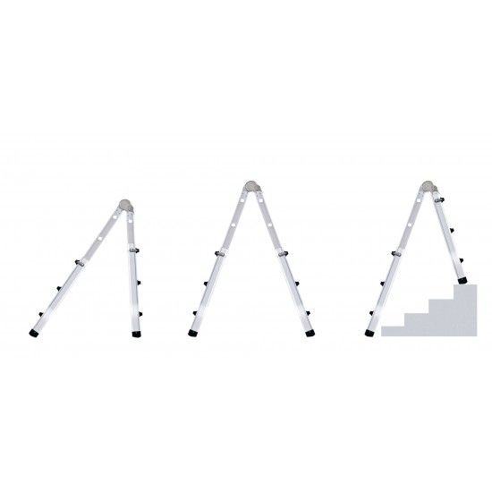 Escada telescpica Multiuso 3.98m (max) ref WK700110 Werku