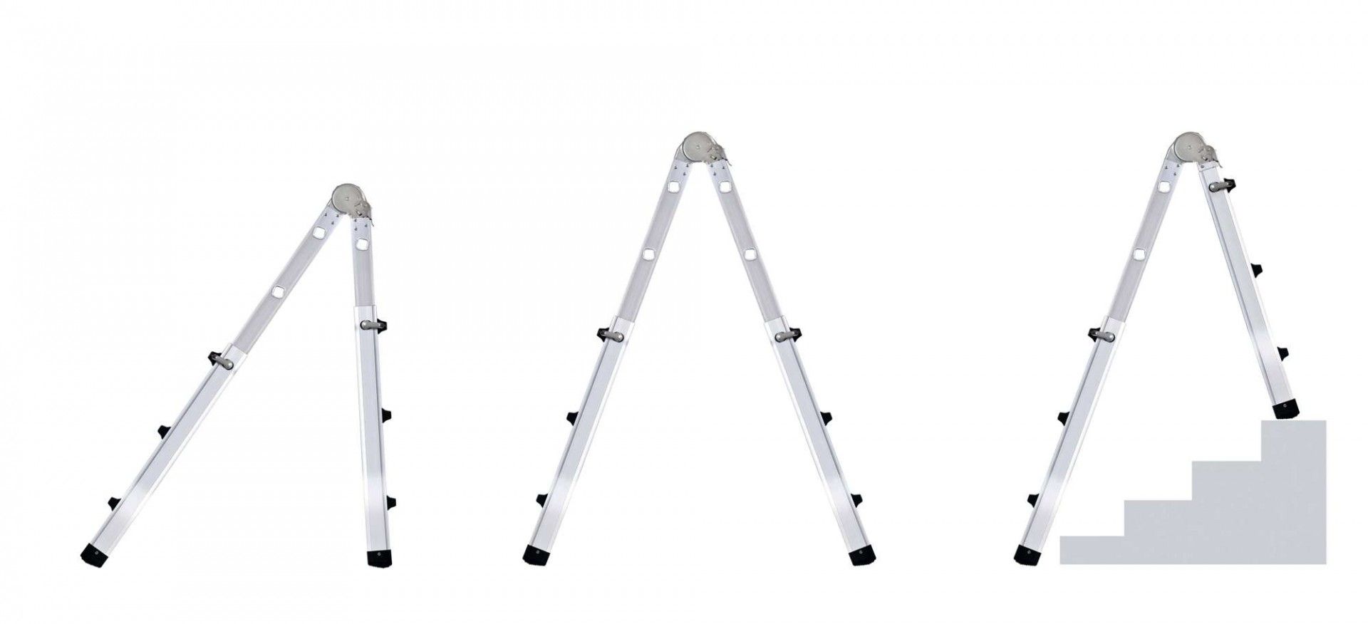 Escada telescópica Multiuso 3.98m (max) refª WK700110 Werku