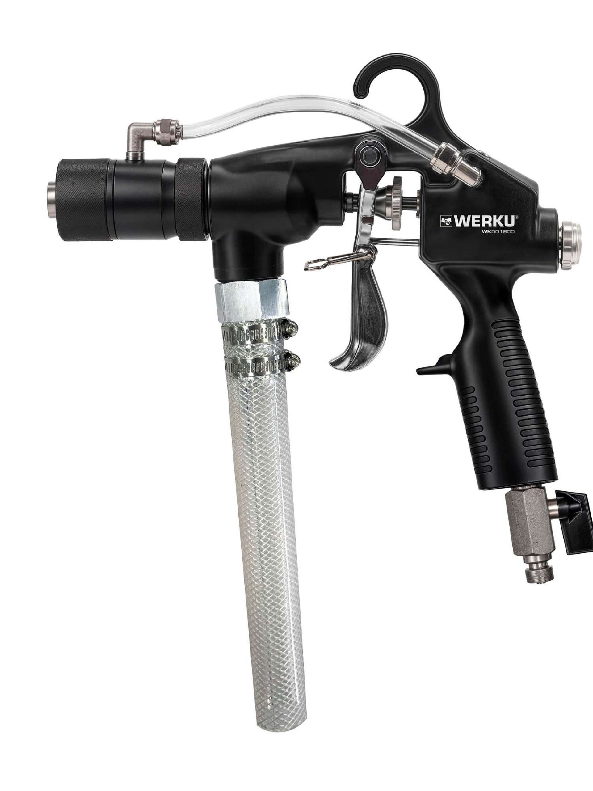 Pistola p/tinta alta viscosidade e gessos refª WK501800 Werku