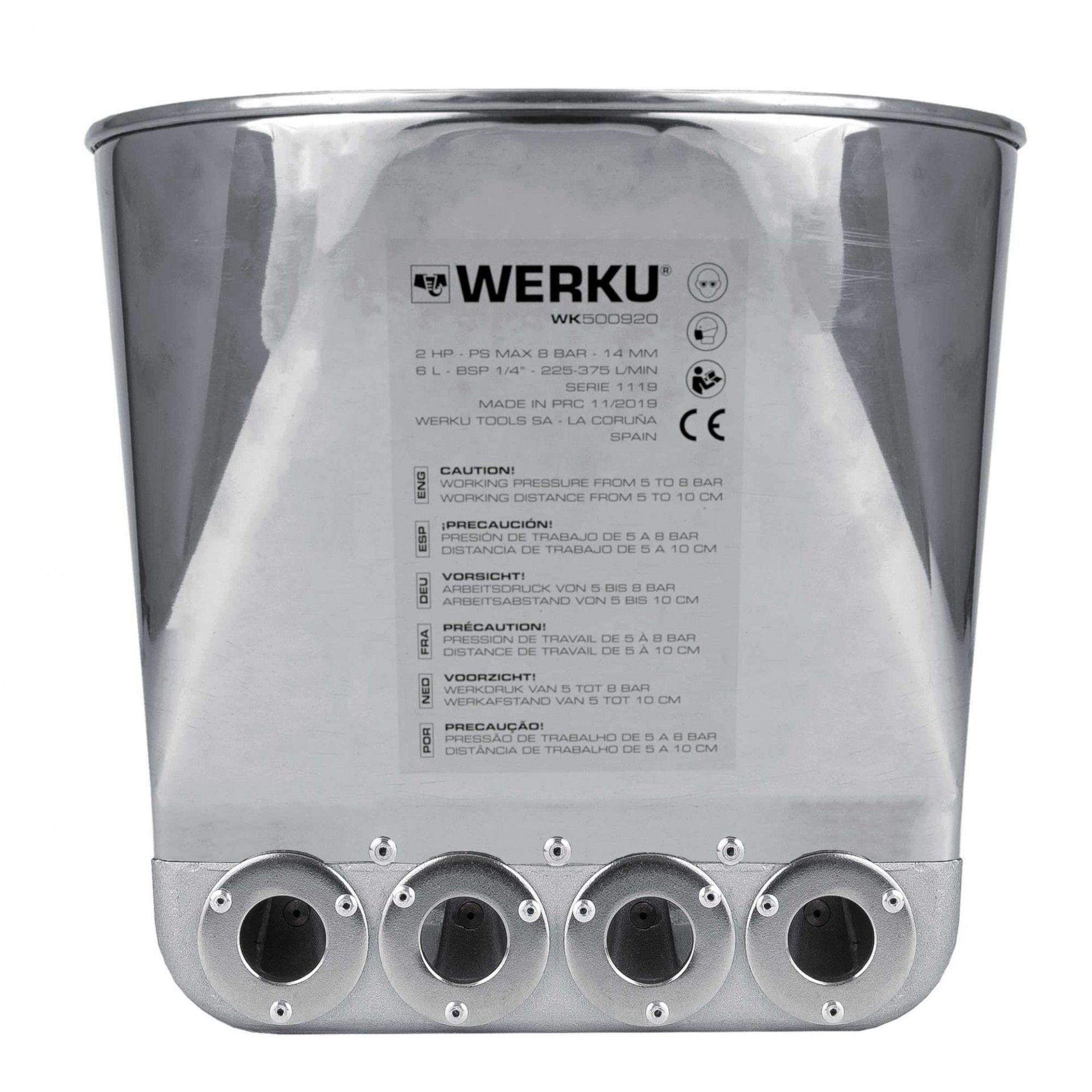 PULVERIZADOR CIMENTO-ESTUQUE WK500920 WERKU