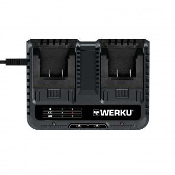 Carregador rpido duplo 2x2.3A 130W ref WK403550 Werku