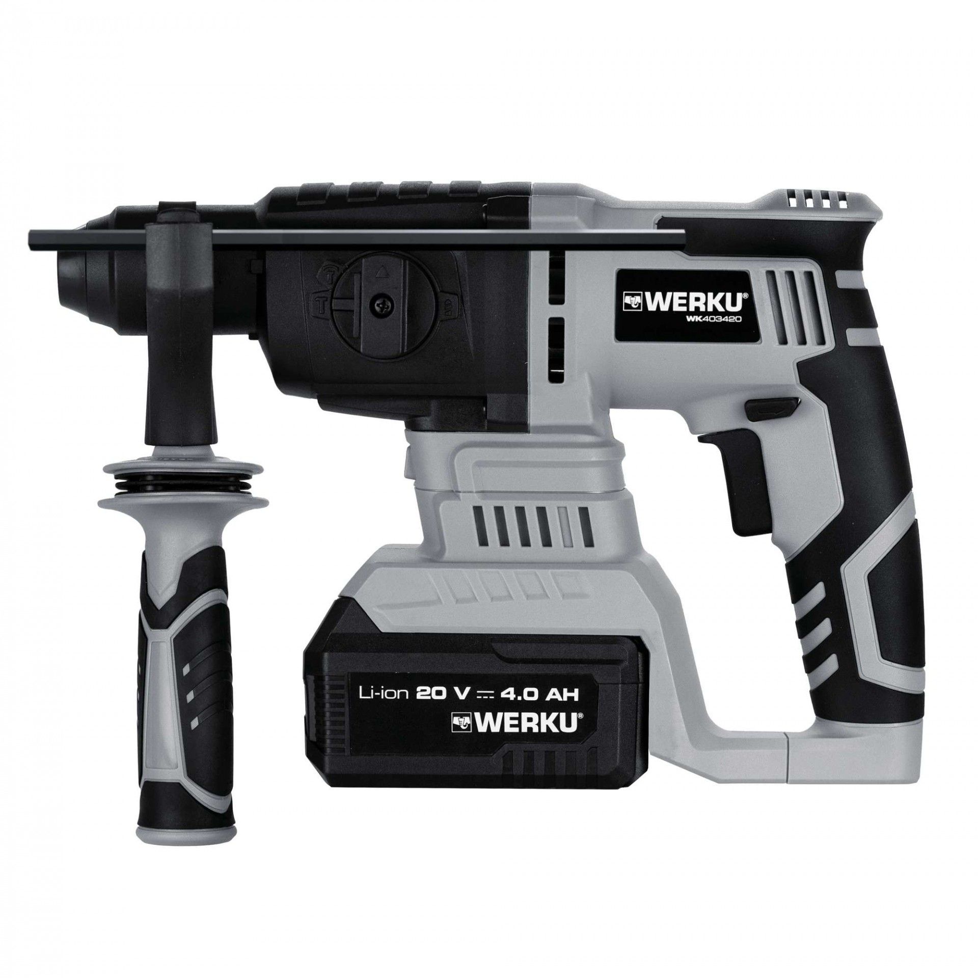 Martelo sds-plus 3J sem fio 20V (só máquina) refª WK403420 Werku