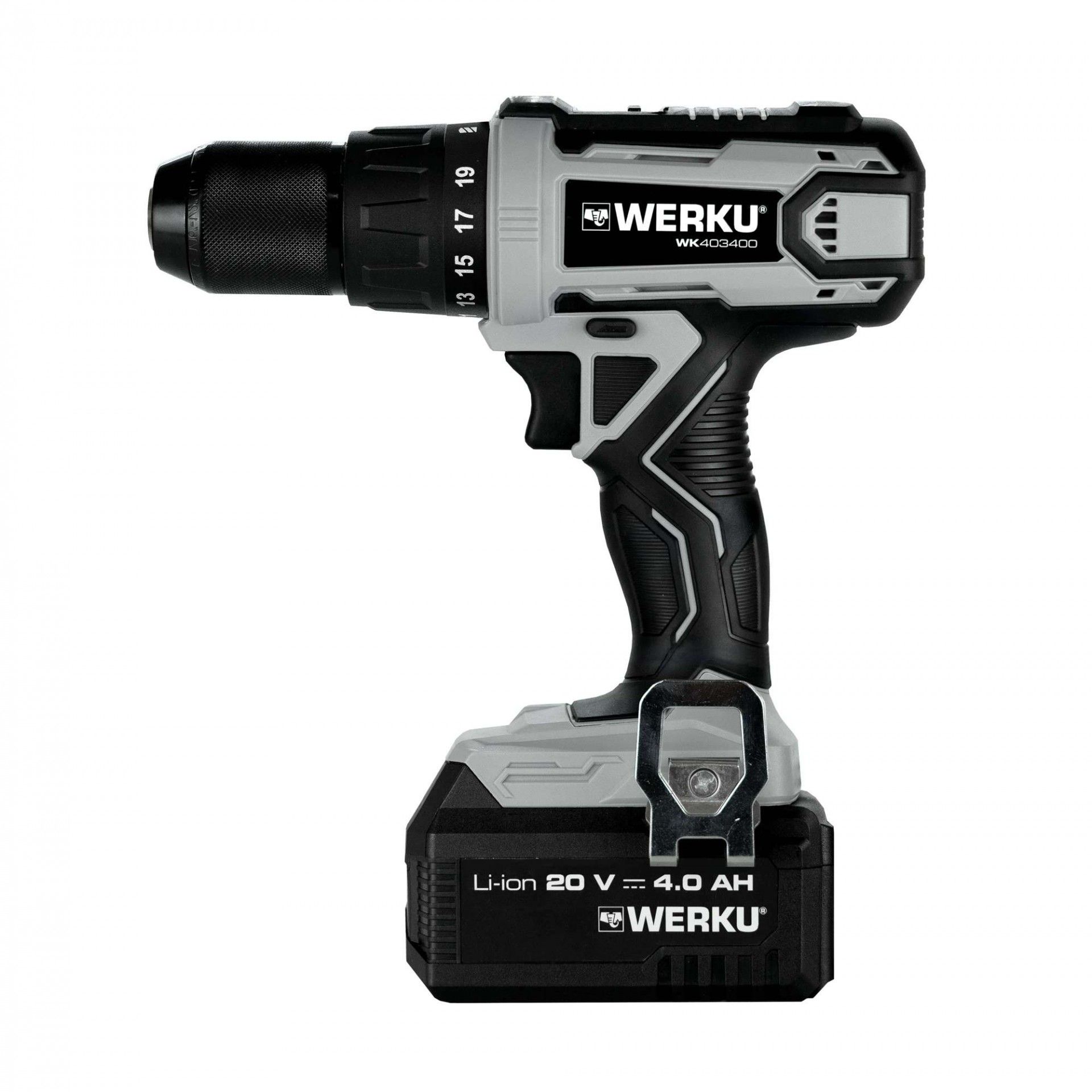 Aparafusadora c/percussão 20V (só máquina) refª WK403400 Werku