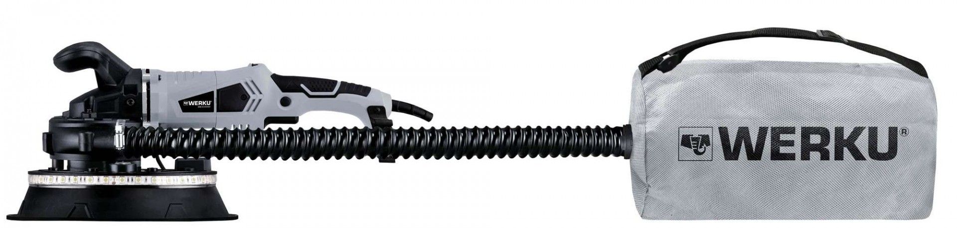 Lixadora circular de paredes 225mm 1200W refª WK403300 WERKU