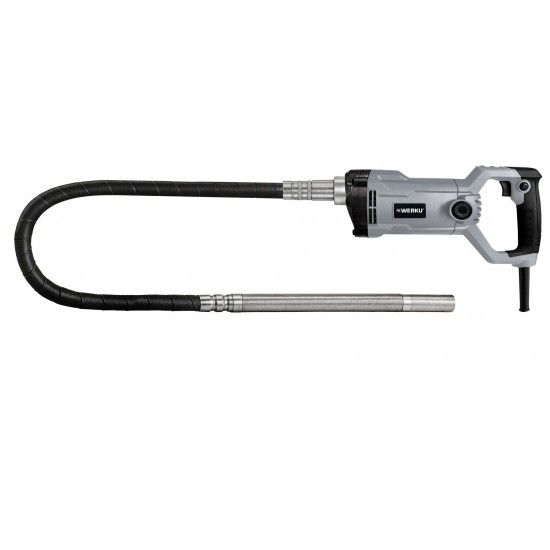 Vibrador cimento Werku 1100w 3m x 35mm WK400180 Vibrador cimento Werku 1100w 3m x 35mm WK400180
