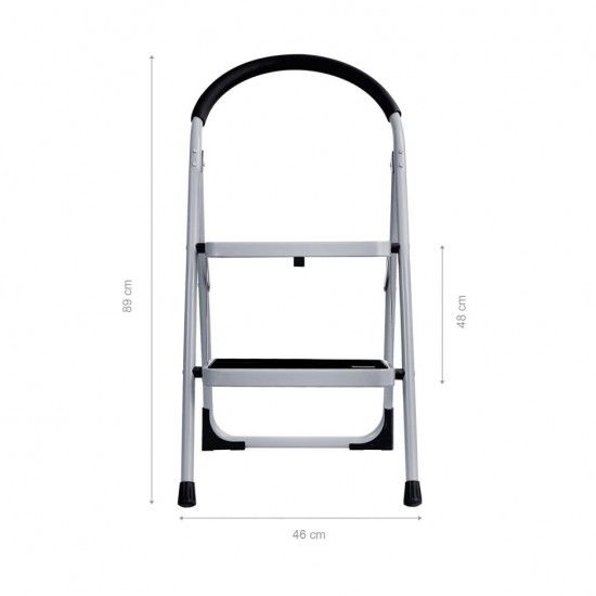 Escadote 2 degraus largos refª WK700090 Werku Escadote 2 degraus largos refª WK700090 Werku