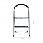 Escadote 2 degraus largos refª WK700090 Werku Escadote 2 degraus largos refª WK700090 Werku