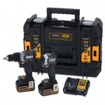 Kit Aparafusadoras DCD85M e DCF85M DeWalt XR 18V McLaren edition  DCK200MP2T-QW