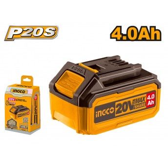 Bateria litium 20V 4.0Ah ref FBLI2002 Ingco