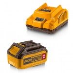 Kit Bateria 20v 4.0Ah + caregador ref FBCPK1214E  Ingco