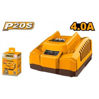Carregador 4A - 20V ref FCLI20411E Ingco