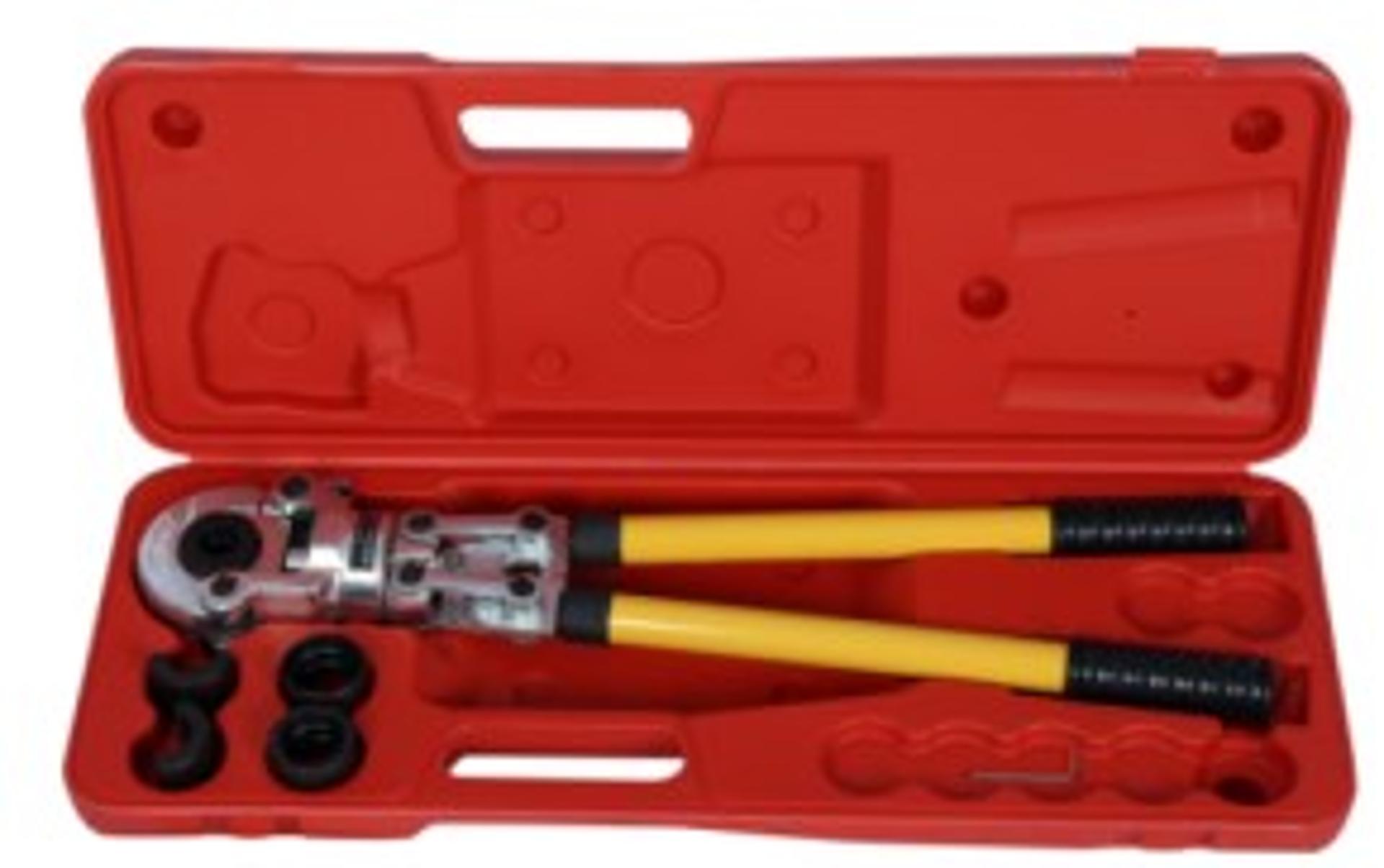 Alicate Manual Cravar Tubos Canalizacao 16-32mm Hmct32 refª 238049 Heavyware